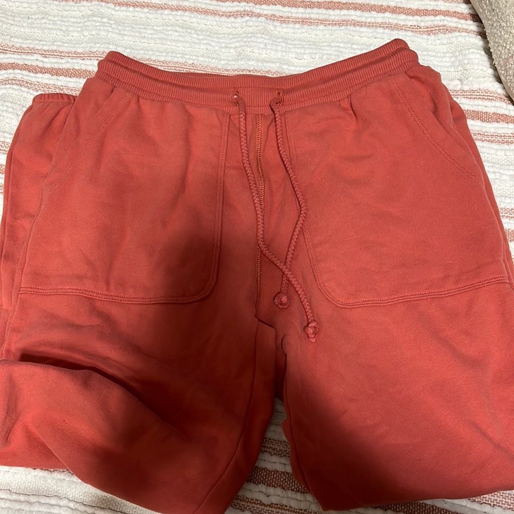 Orange/Pink American Eagle Sweatpants